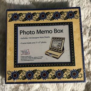 Vintage Photo Memo Box (NWT)
